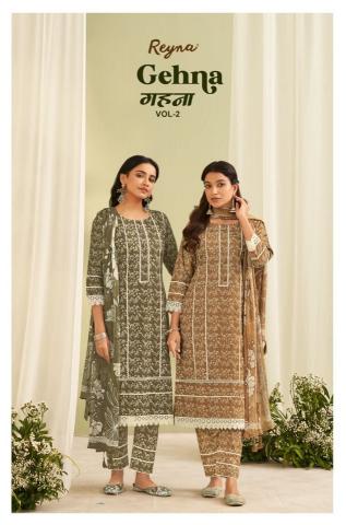 Reyna Gehna vol 2 catalog buy salwar kameez wholesale