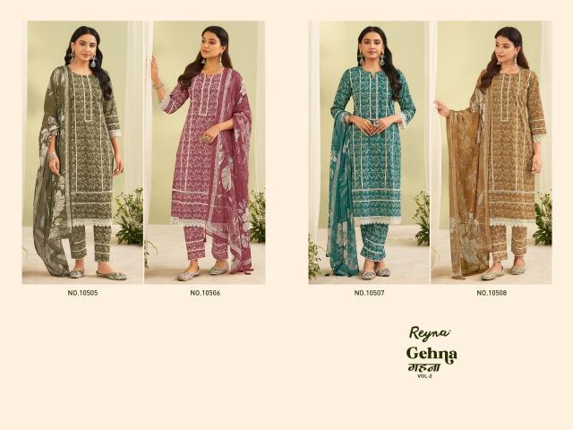 Reyna Gehna vol 2 catalog buy salwar kameez wholesale