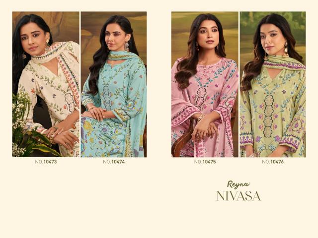 Reyna Nivasa catalog unstitched salwar kameez wholesalers
