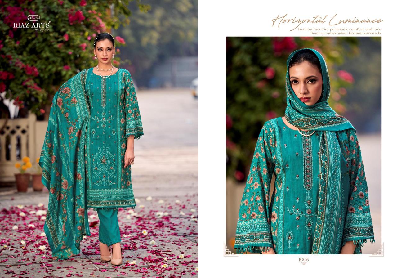 Riaz Arts Abu Saeed Catalog ladies dress material wholesalers in surat