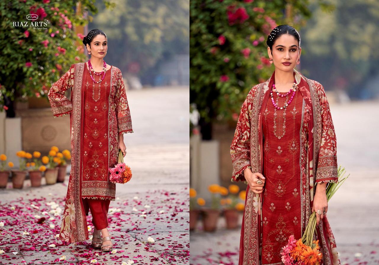 Riaz Arts Abu Saeed Catalog ladies dress material wholesalers in surat