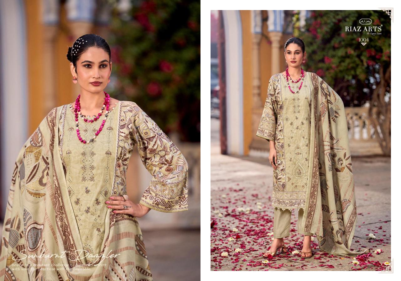 Riaz Arts Abu Saeed Catalog ladies dress material wholesalers in surat