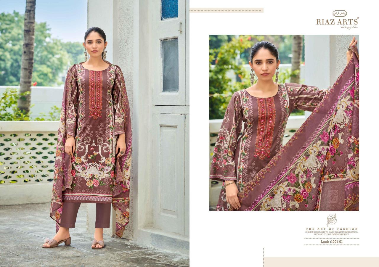 Riaz Arts Farah catalog wholesale dress material surat gujarat
