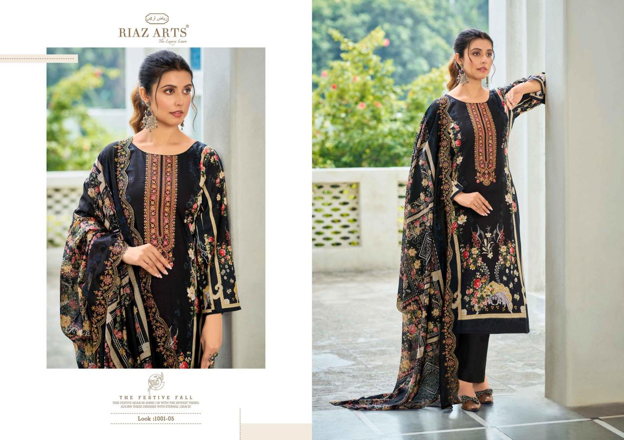 Riaz Arts Farah catalog wholesale dress material surat gujarat