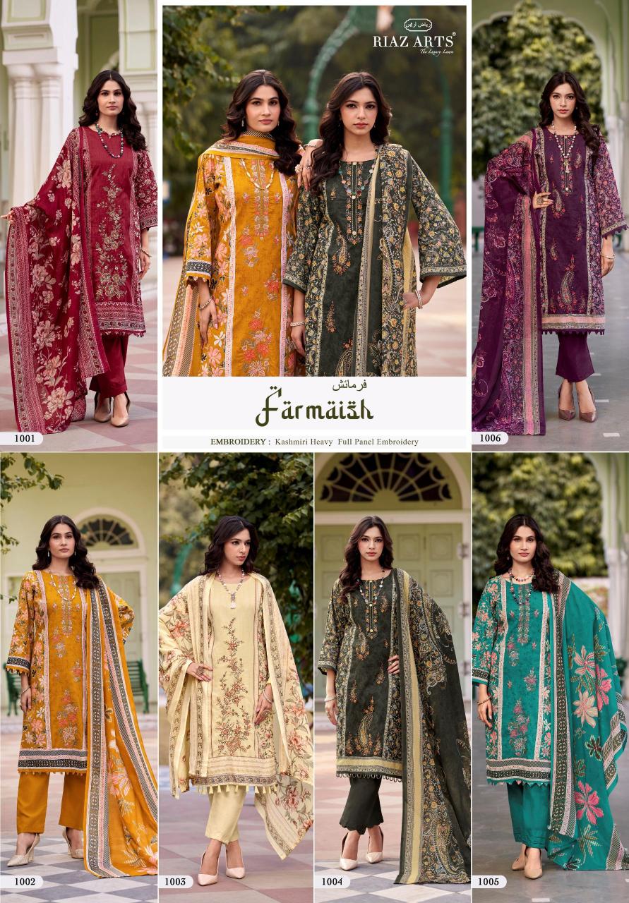 Riaz Arts Farmaish Catalog bombay market surat dress material