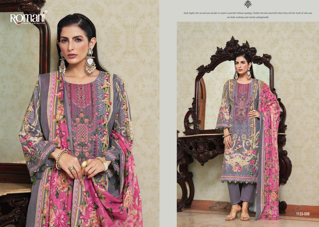 Romani Aarzu Vol 28 Catalog surat dress materials with price