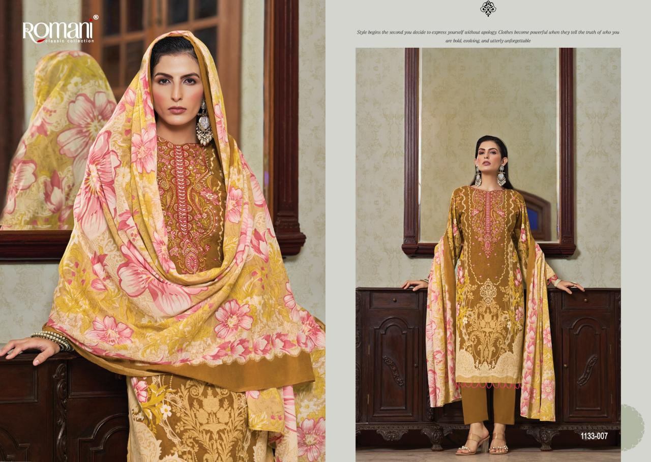 Romani Aarzu Vol 28 Catalog surat dress materials with price
