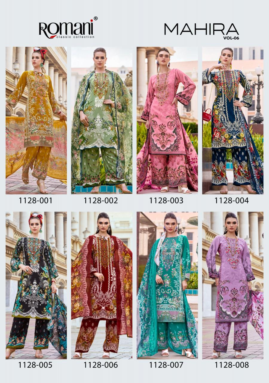 Romani Mahira vol 6 Catalog best manufacturer of designer dress material in surat