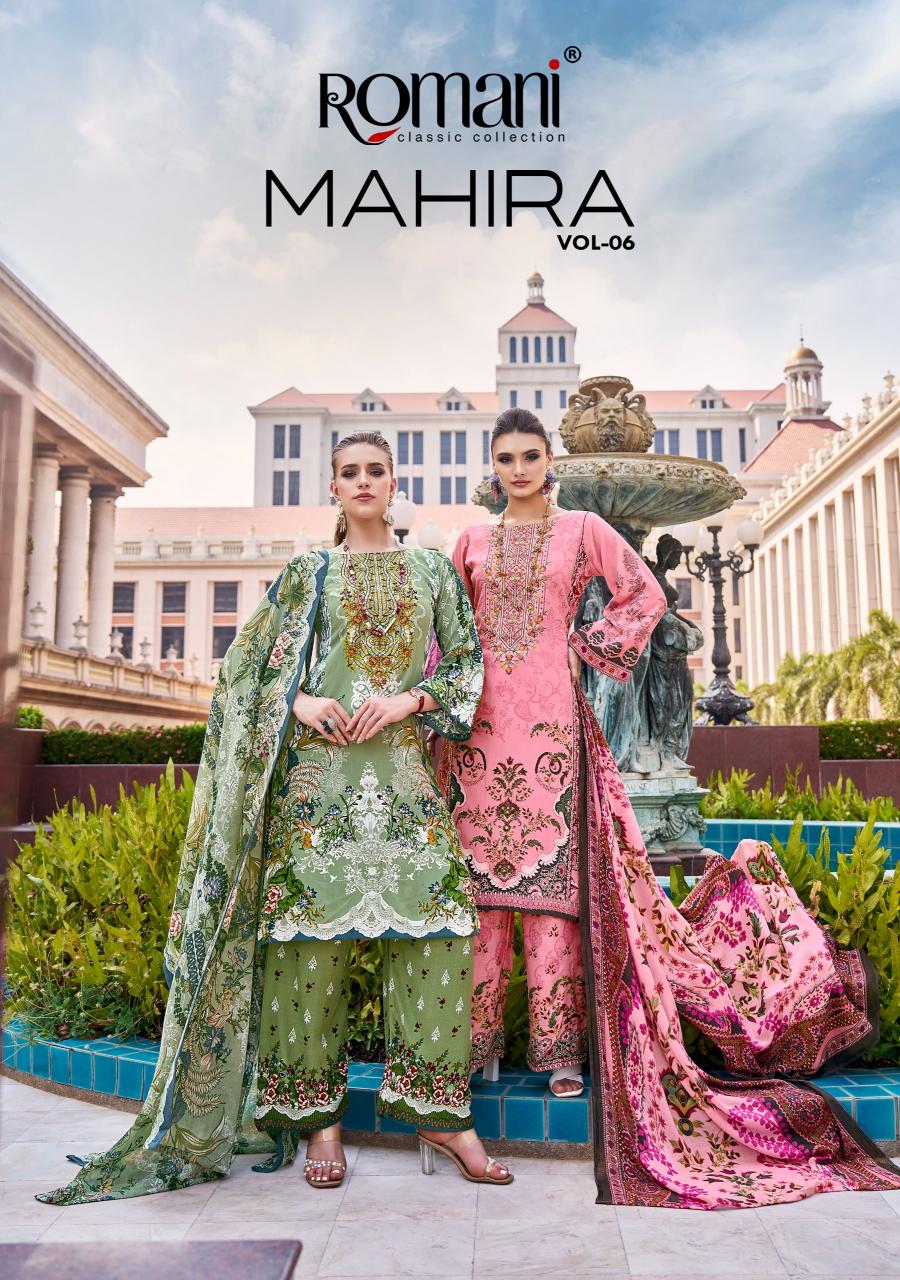 Romani Mahira vol 6 Catalog best manufacturer of designer dress material in surat