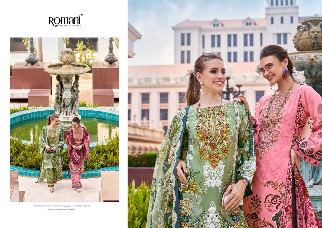 Romani Mahira vol 6 Catalog best manufacturer of designer dress material in surat