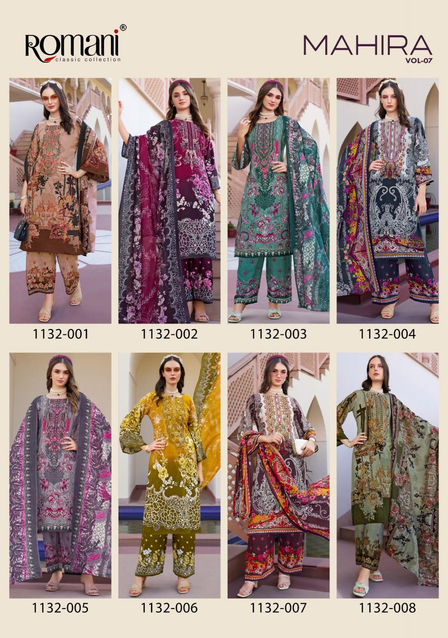 Romani Mahira vol 7 Catalog dress material on sale in surat