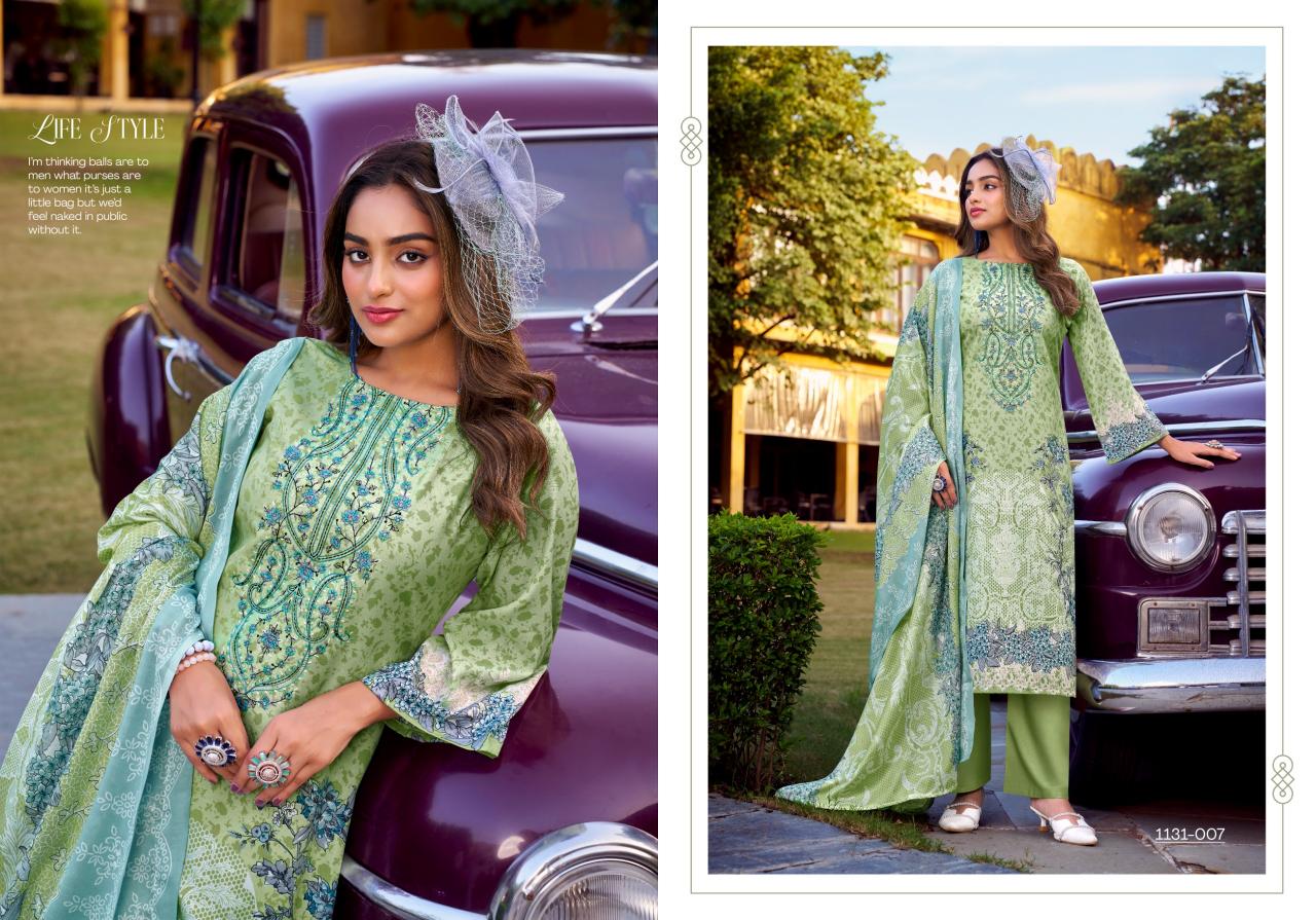 Romani Needle Wonder vol 7 catalog surat ladies dress material