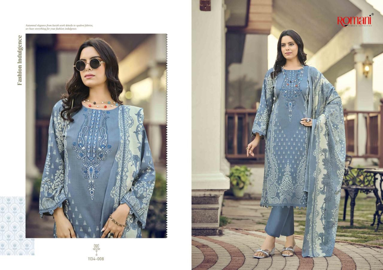 Romani Needle Wonder vol 8 catalog surat dress material for sale