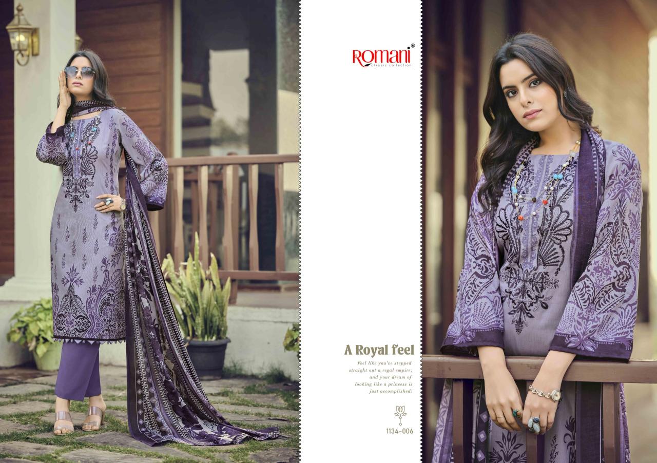 Romani Needle Wonder vol 8 catalog surat dress material for sale