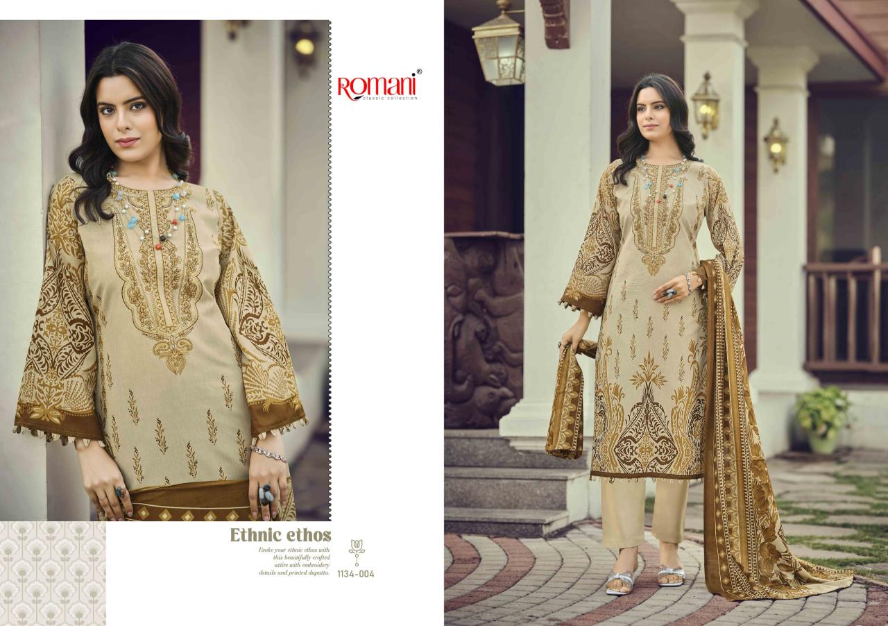 Romani Needle Wonder vol 8 catalog surat dress material for sale