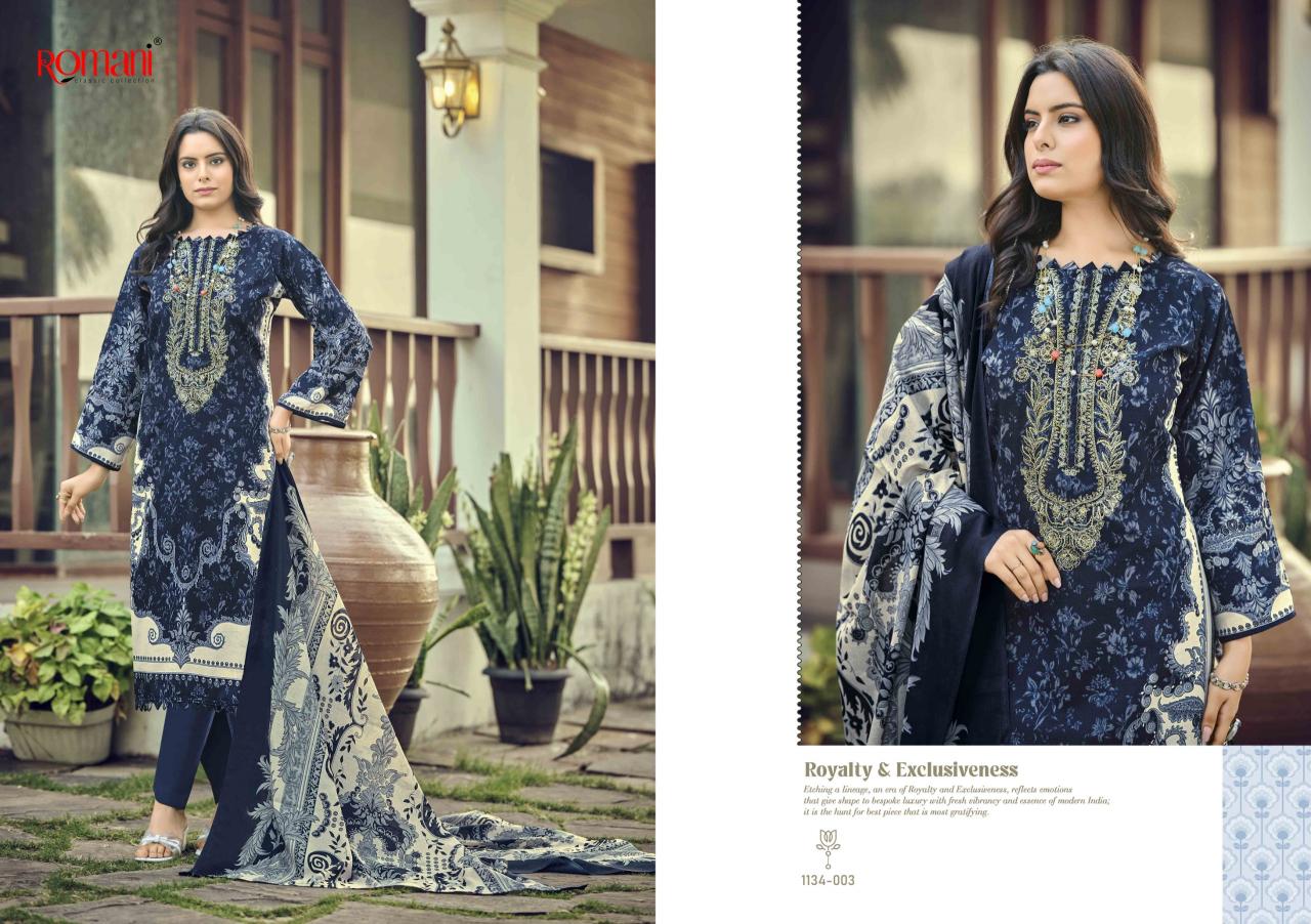 Romani Needle Wonder vol 8 catalog surat dress material for sale