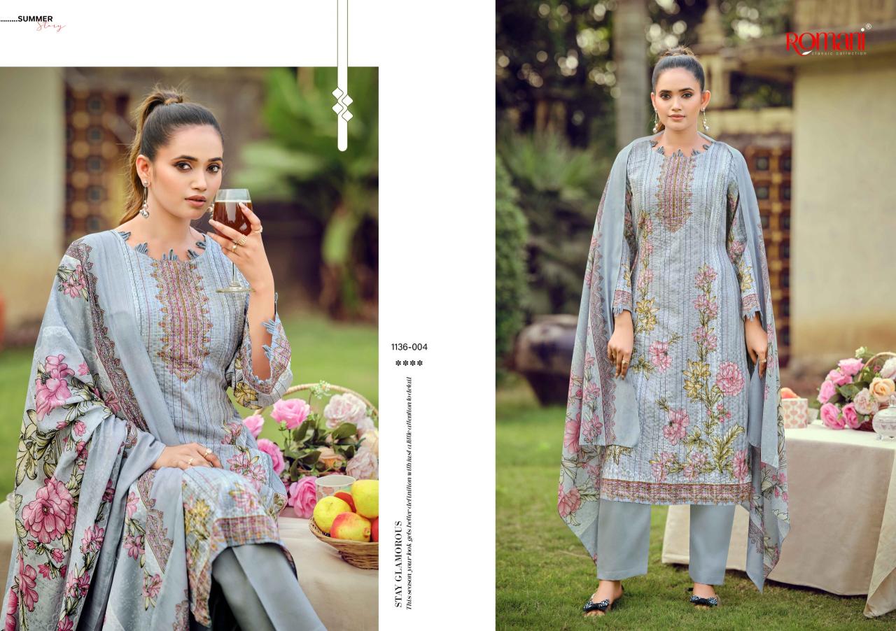 Romani Richa catalog surat dress material wholesale shop