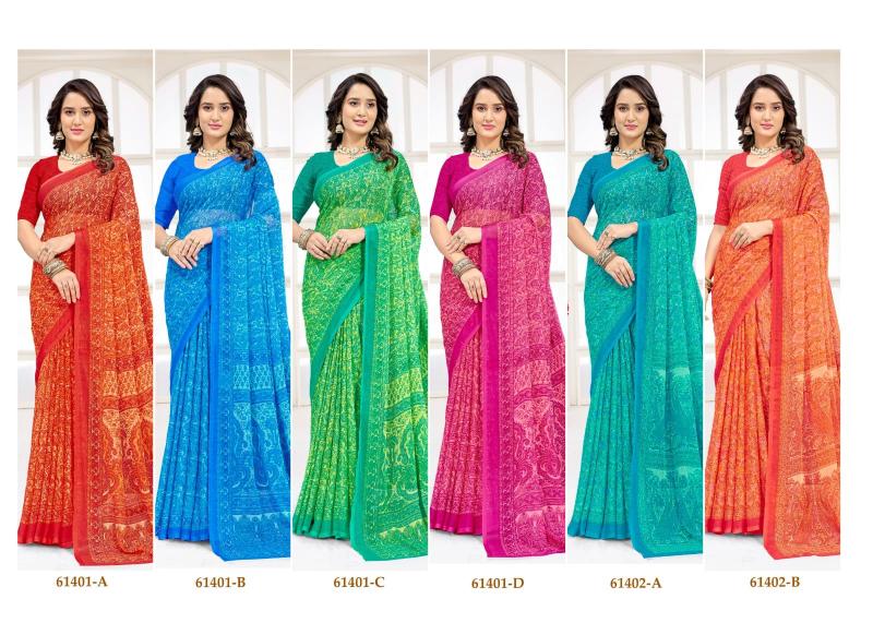 Ruchi Star Chiffon 227 catalog daily wear sarees wholesale surat