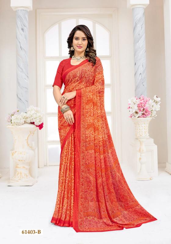 Ruchi Star Chiffon 227 catalog daily wear sarees wholesale surat
