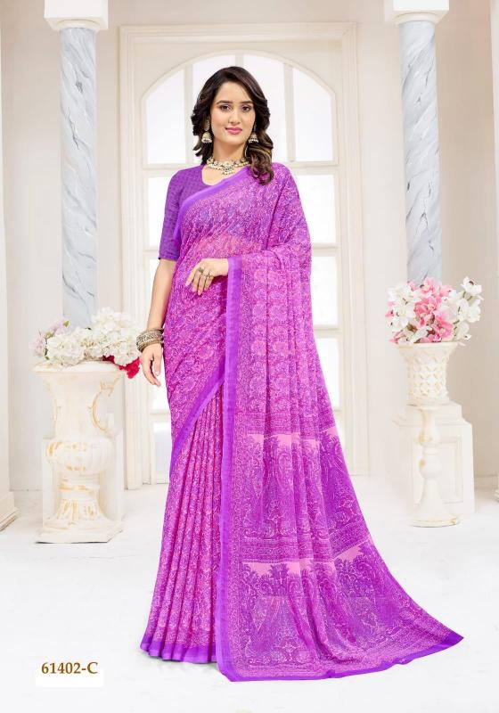 Ruchi Star Chiffon 227 catalog daily wear sarees wholesale surat