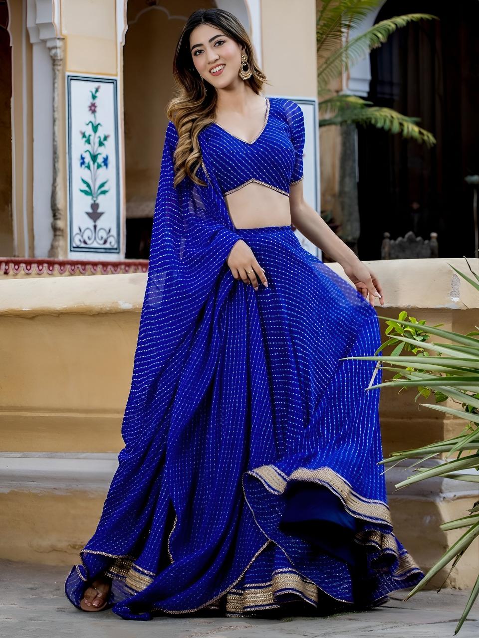 Sabella 15049 Blue catalog lehenga wholesale market in india