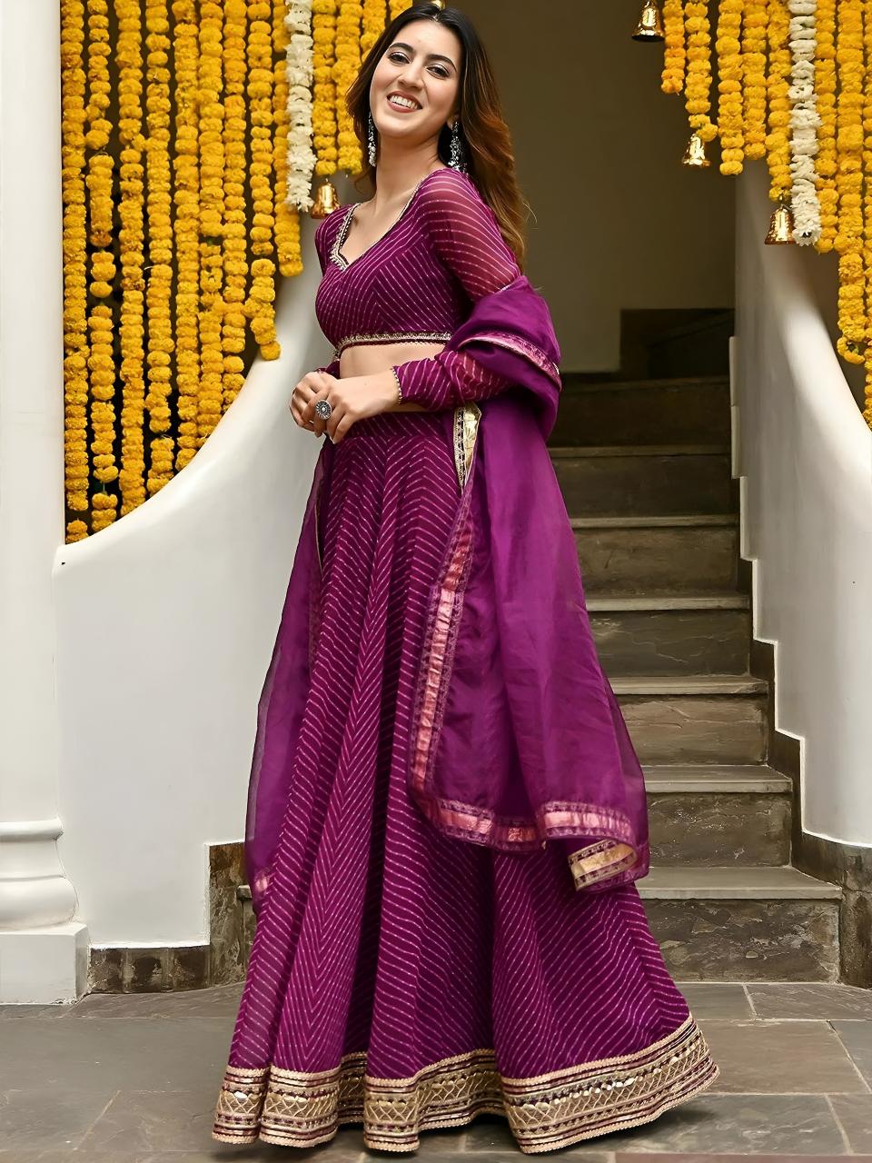 Sabella 15049 Purple catalog wholesale lehenga market in surat with price