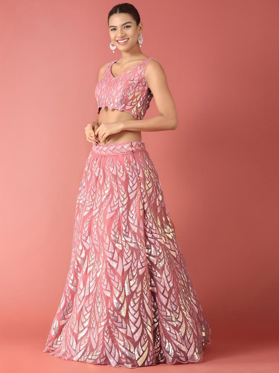 Sabella 15101 Pink catalog wholesale lehenga in surat