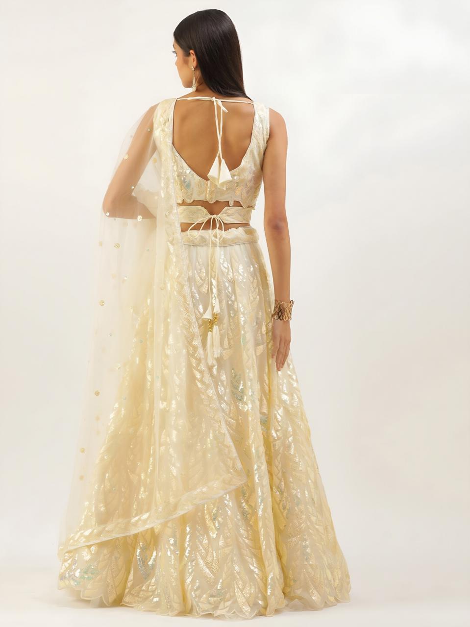Sabella 15101 Yellow catalog lehenga choli wholesale market in delhi