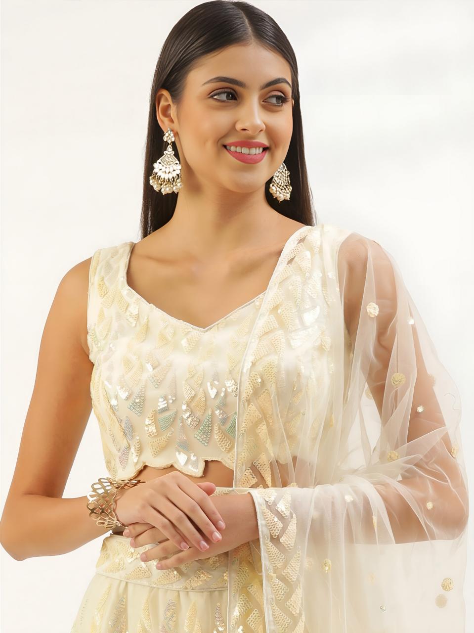 Sabella 15101 Yellow catalog lehenga choli wholesale market in delhi