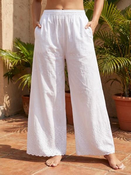 Sabella Rayon vol 5 Chicken work plazzo pant