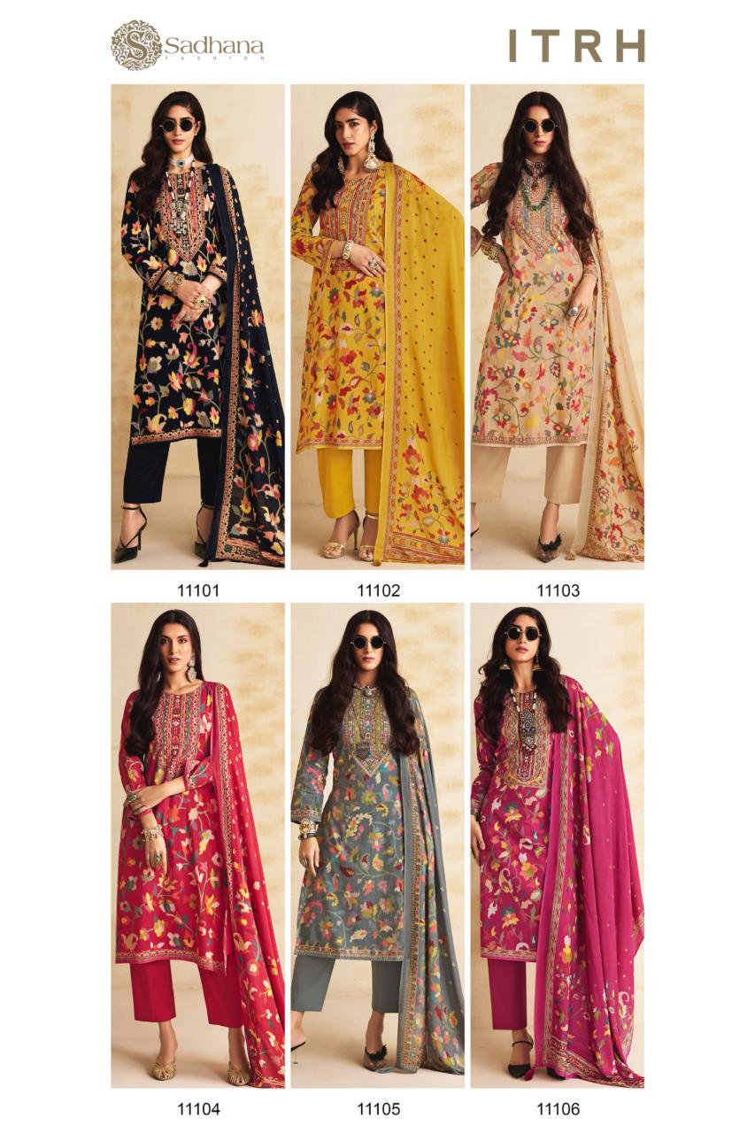 Sadhana Fashion Itrh catalog wholesale suppliers of salwar kameez in surat gujarat