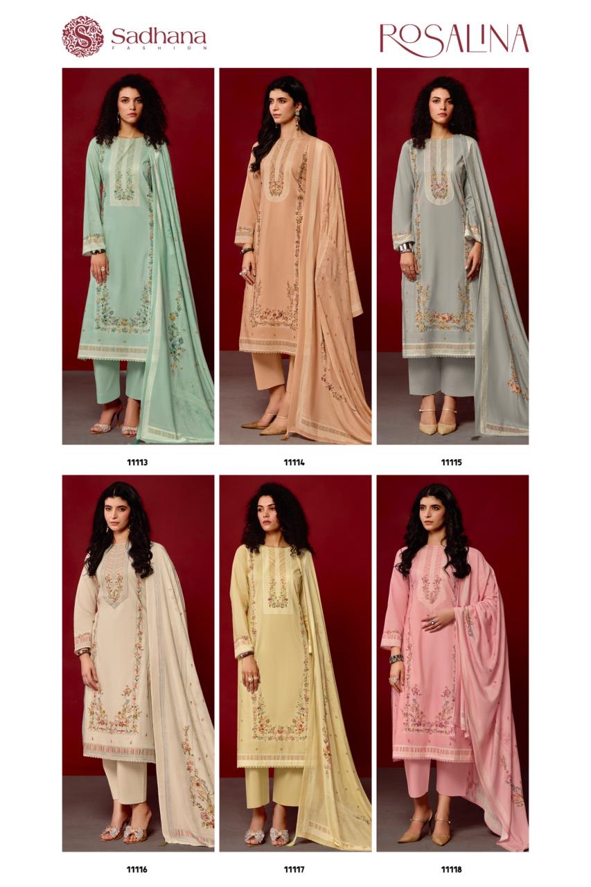 Sadhana Fashion Rosalina catalog wholesale salwar kameez catalogs
