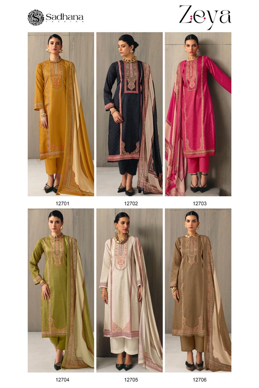 Sadhana Fashion Zeya catalog best wholesale salwar kameez market
