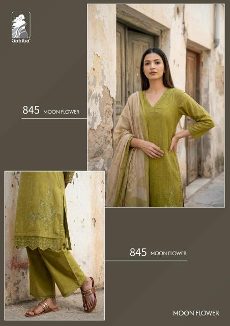 Sahiba Moon Flower catalog salwar kameez wholesaler in surat