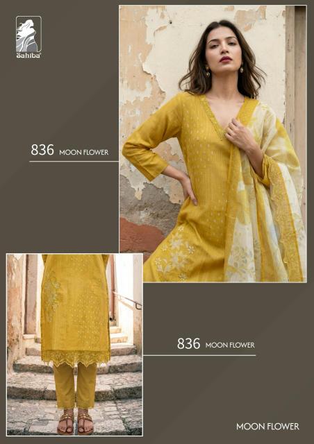Sahiba Moon Flower catalog salwar kameez wholesaler in surat