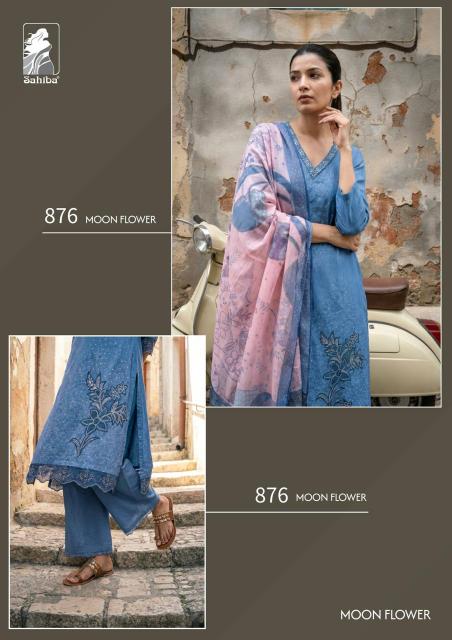 Sahiba Moon Flower catalog salwar kameez wholesaler in surat