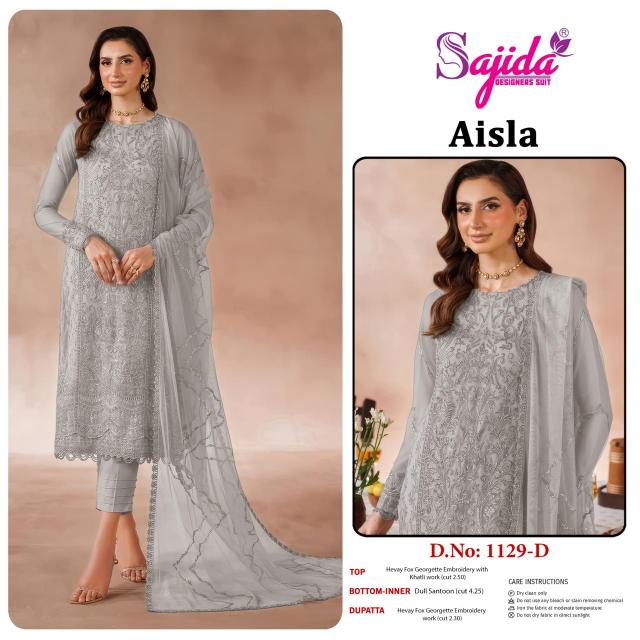 Sajida Aisla catalog pakistani designer suits wholesale