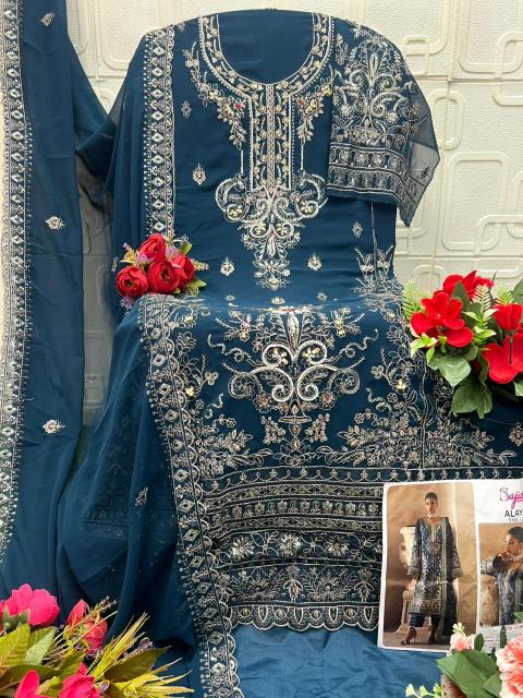 Sajida Alaya vol 12 catalog pakistani suits at wholesale price in delhi