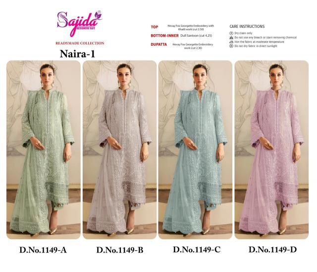 Sajida Naira Vol 1 catalog online wholesale pakistani wedding salwar kameez