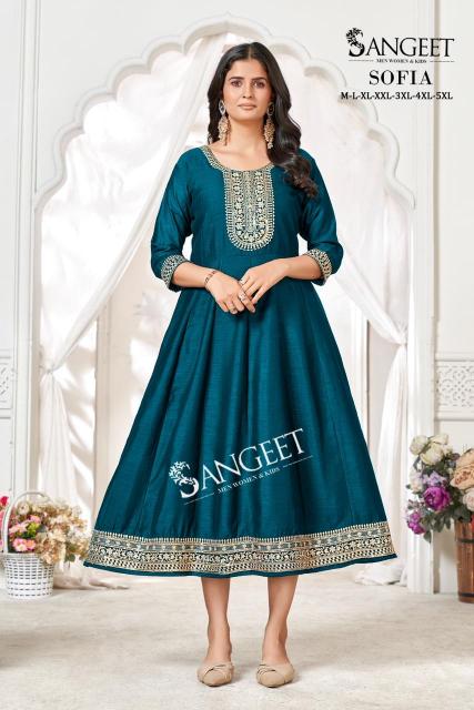 Sangeet Sofia catalog wholesale kurti near me