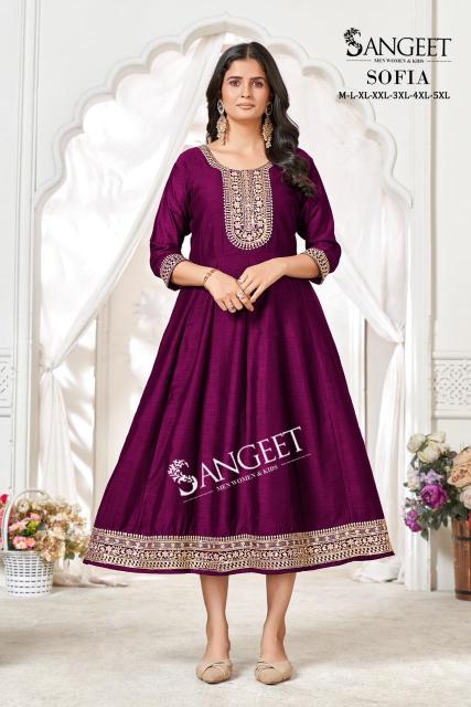 Sangeet Sofia catalog wholesale kurti near me