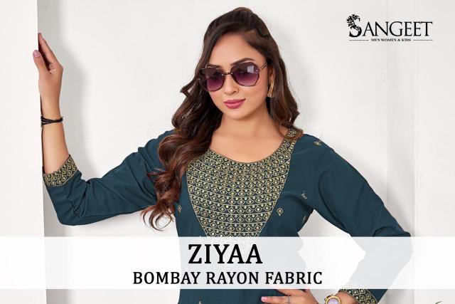 Sangeet Ziyaa catalog kurti wholesale suppliers in india 