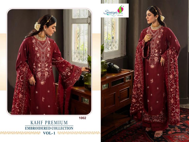Saniya Kahf Premium vol 1 catalog pakistani suits wholesale surat