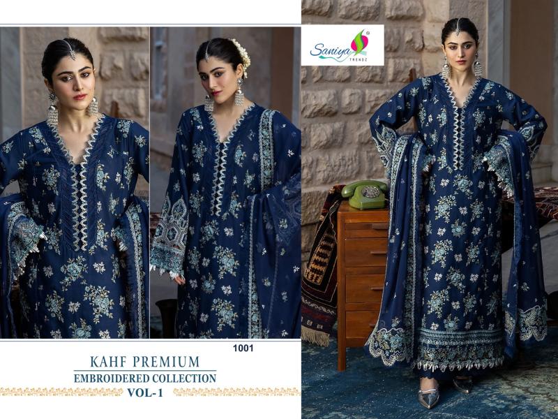 Saniya Kahf Premium vol 1 catalog pakistani suits wholesale surat