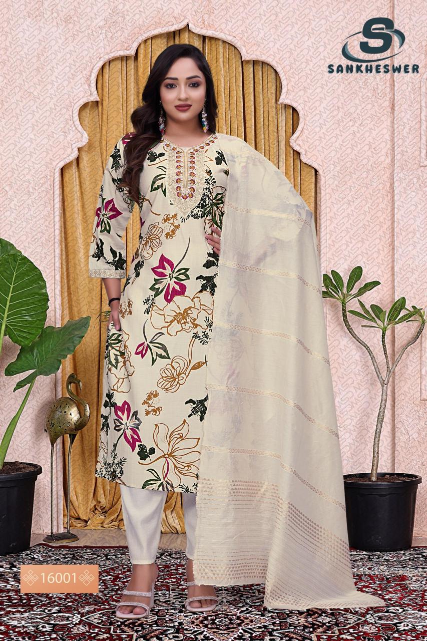 Sankheswer Ankita Vol 1 catalog branded kurtis wholesale in chennai