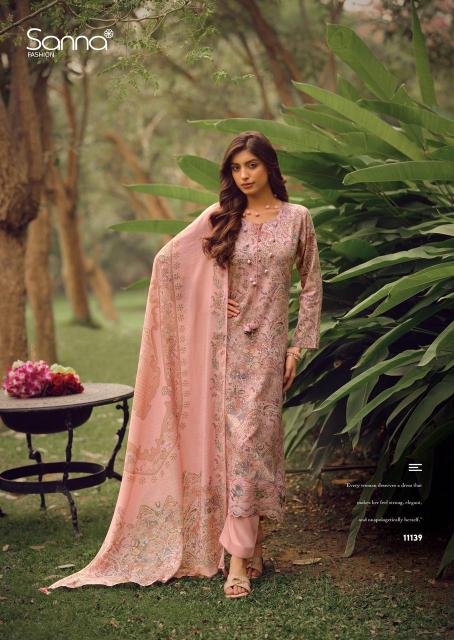 Sanna Queen Pink catalog wholesale salwar kameez catalog