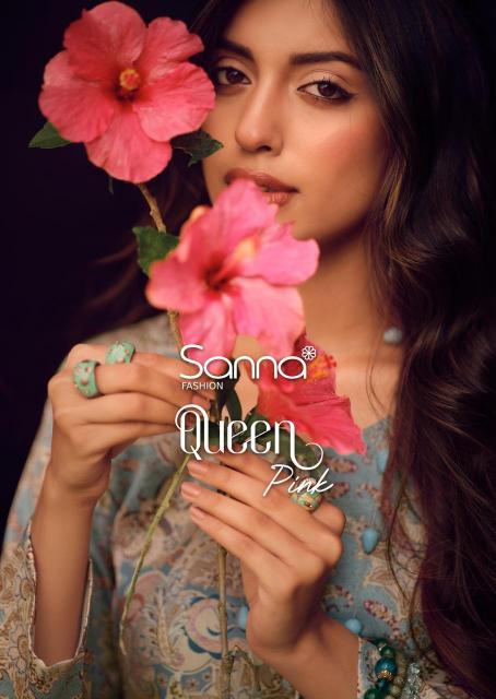 Sanna Queen Pink catalog wholesale salwar kameez catalog