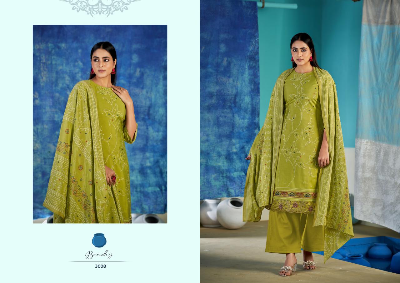 Sargam Bandhej catalog dress material shop in surat