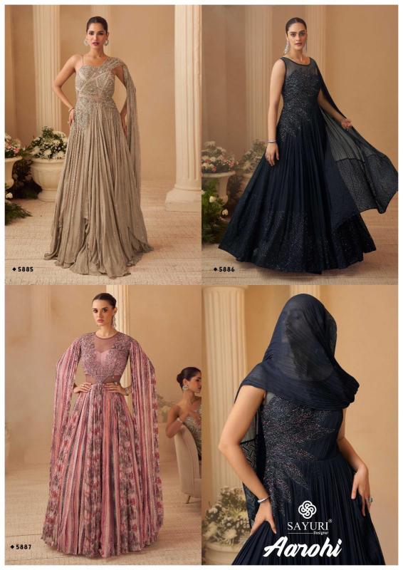 Sayuri Aarohi catalog Wedding Stylish Gown