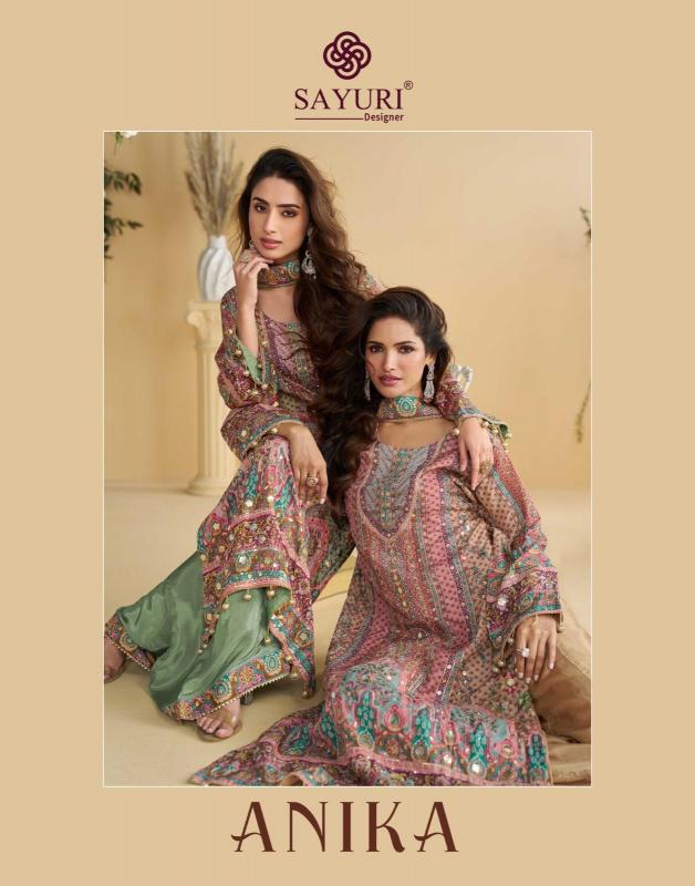 Sayuri Anika catalog wholesale designer salwar kameez in surat